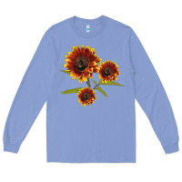 Colony Blue ring o fine sunflower Long Sleeve Tee - LillyAllenDesigns