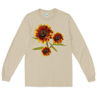 Mushroom ring o fine sunflower Long Sleeve Tee - LillyAllenDesigns