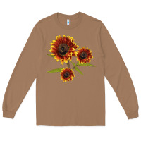 Toasted Coconut ring o fine sunflower Long Sleeve Tee - LillyAllenDesigns