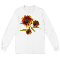 White ring o fine sunflower Long Sleeve Tee - LillyAllenDesigns