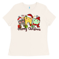 Bone merry christmas tooth Ladies Tee - Zillion Design Studio