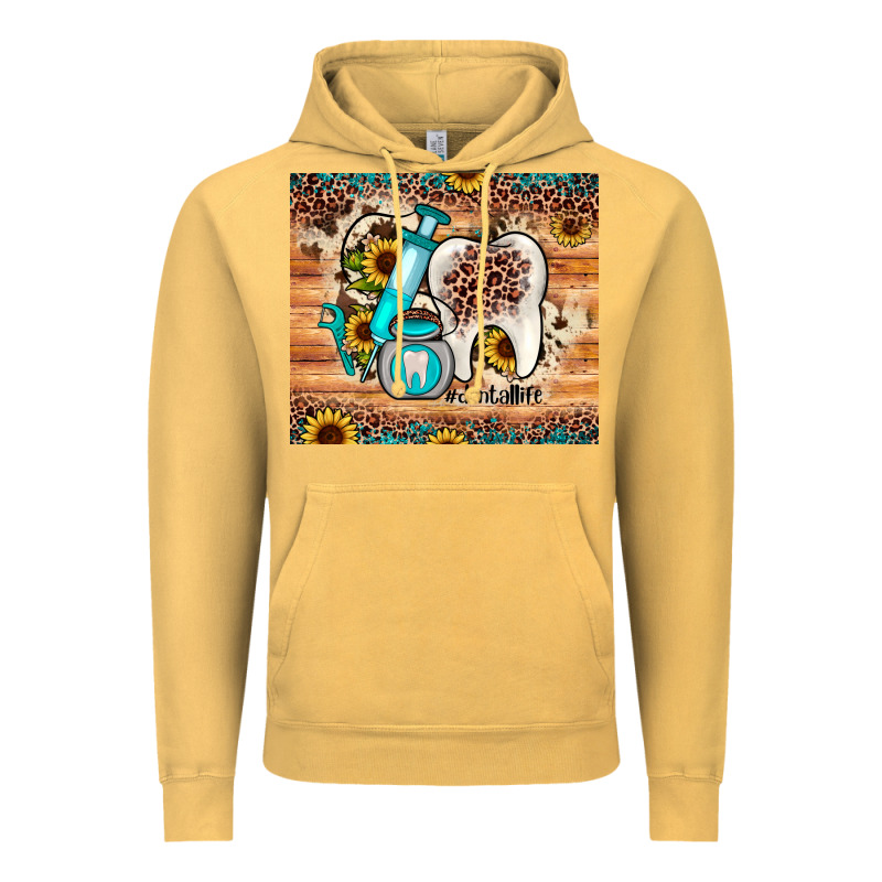 Dental Sunflower Vintage Hoodie by JahusDesignShop | Teevron