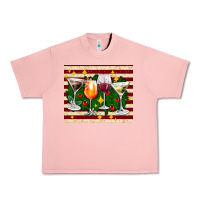 Salmon Christmas cocktail Urban Heavy Tee - AdoDesignShop
