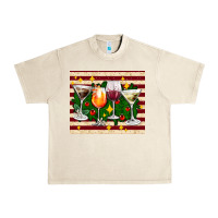 Sandshell Christmas cocktail Urban Heavy Tee - AdoDesignShop