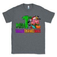 Charcoal Heather my first hallothanksmas Classic Tee - AdoDesignShop