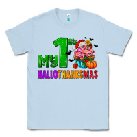 Dusty Blue my first hallothanksmas Classic Tee - AdoDesignShop