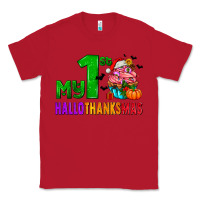 Red my first hallothanksmas Classic Tee - AdoDesignShop