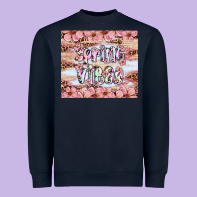 Spring Vibes Heavyweight Sweatshirt Designed By Artiststas