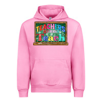 Fuchsia Pink teachers gonna teach Urban Hoodie - CowGirlArtShop