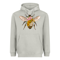 Moon Dust bee with flowers Heavyweight Hoodie - Artiststas