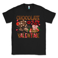 Black Chcolate is my Valentine Classic Tee - CowhideDigitalArt