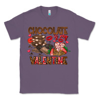 Lavender Chcolate is my Valentine Classic Tee - CowhideDigitalArt