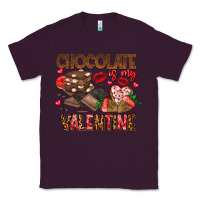 Plum Chcolate is my Valentine Classic Tee - CowhideDigitalArt
