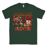 Sports Green Chcolate is my Valentine Classic Tee - CowhideDigitalArt