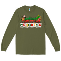 Army Green Baking Christmas memories Long Sleeve Tee - NancyCooperArtShop