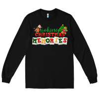 Black Baking Christmas memories Long Sleeve Tee - NancyCooperArtShop