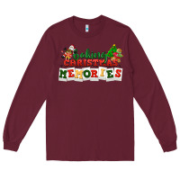 Burgundy Baking Christmas memories Long Sleeve Tee - NancyCooperArtShop