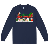 Navy Baking Christmas memories Long Sleeve Tee - NancyCooperArtShop