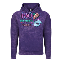 Cloud Purple 100 mermazing days of school Vintage Hoodie - Artiststas