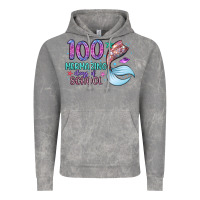 Cloud Rock 100 mermazing days of school Vintage Hoodie - Artiststas