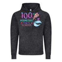 Vintage Black 100 mermazing days of school Vintage Hoodie - Artiststas