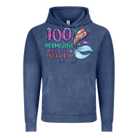 Vintage Denim 100 mermazing days of school Vintage Hoodie - Artiststas