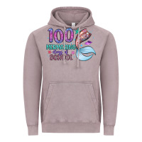 Vintage Zinc 100 mermazing days of school Vintage Hoodie - Artiststas