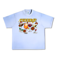 Grape Ice Cheers Christmas Coctail Urban Heavy Tee - AdoDesignShop