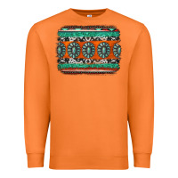 Carrot turquoise western background Premium Sweatshirt - Jasminsmagicworld