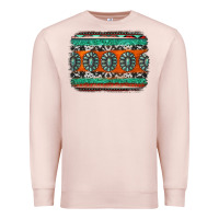 Pale Pink turquoise western background Premium Sweatshirt - Jasminsmagicworld