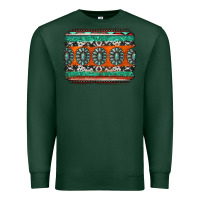 Sports Green turquoise western background Premium Sweatshirt - Jasminsmagicworld