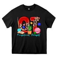 Black ot occupational therapist Heavy Core Tee - Zillion Design Studio