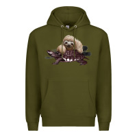 Army Green Speed is Relative Premium Hoodie - Bettercallsaul