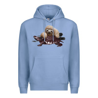 Colony Blue Speed is Relative Premium Hoodie - Bettercallsaul
