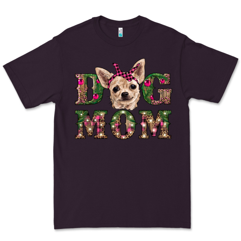 Christmas Dog Mom Chihuahua Premium Tee by RanaPortraitStore | Teevron