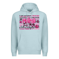 Blue Mist mama its okay typography Premium Hoodie - JahusDesignShop