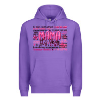 Purple mama its okay typography Premium Hoodie - JahusDesignShop
