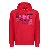 Red mama its okay typography Premium Hoodie - JahusDesignShop