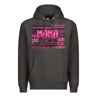 Smoke mama its okay typography Premium Hoodie - JahusDesignShop
