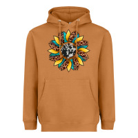 Meerkat sunflower cowhide leopard Heavyweight Hoodie - Artiststas