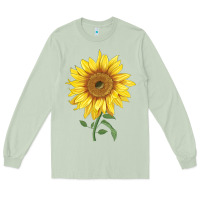 Matcha bambino sunflower Long Sleeve Tee - LillyAllenDesigns