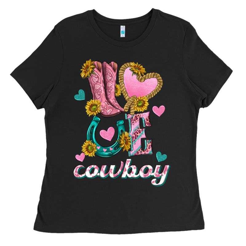 Love Western Cowboy Ladies Tee by texasbilliewilder | Teevron