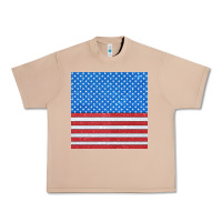 Burro Glitter 4th Of July Seamless Pattern Urban Heavy Tee - BundleAndBundleShop
