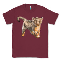 Burgundy baby lion Classic Tee - LillyAllenDesigns