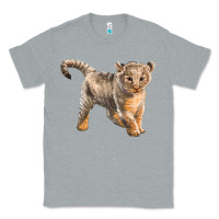 Heather Grey baby lion Classic Tee - LillyAllenDesigns