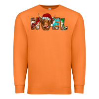 Carrot noel highland cow Premium Sweatshirt - Jasminsmagicworld