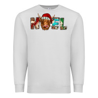Dove Grey noel highland cow Premium Sweatshirt - Jasminsmagicworld