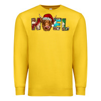 Lemon noel highland cow Premium Sweatshirt - Jasminsmagicworld