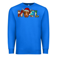True Royal noel highland cow Premium Sweatshirt - Jasminsmagicworld