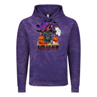Cloud Purple Boo heifer black angus Vintage Hoodie - RanaPortraitStore
